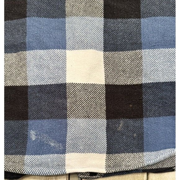 Vintage BIG MAC Workwear Shirt Men Size XL Brown Plaid Button Up Pocket Work 80s - Picture 12 of 12